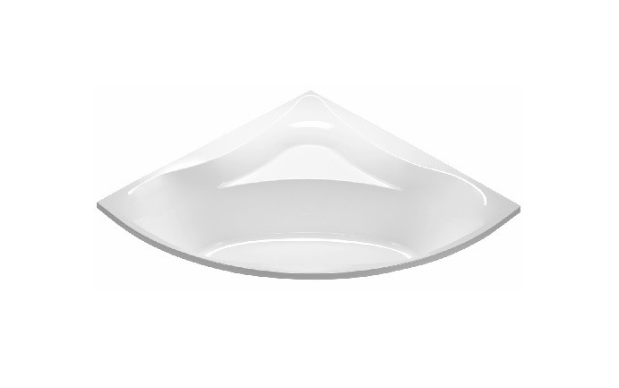 Excellent Glamour wanna narożna 150x150 z nogami WAEX.GLA15WH