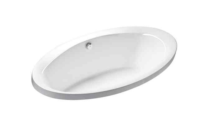 Excellent Lumina wanna owalna 190x96 z nogami WAEX.LUM19WH