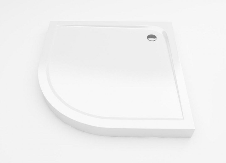 Excellent Sense Compact brodzik półokrągły z obudową 90x90 BREX.SEN09WHC