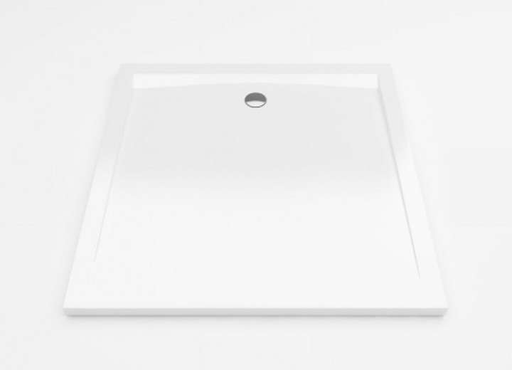Excellent Forma brodzik kwadratowy płaski 90x90 BREX.FOR09WHN