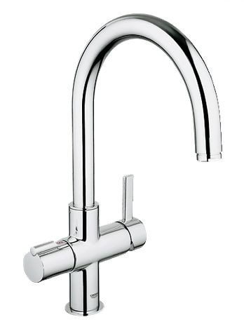 Grohe Red Duo bateria kuchenna zlewozmywakowa supersteel 30033DC0
