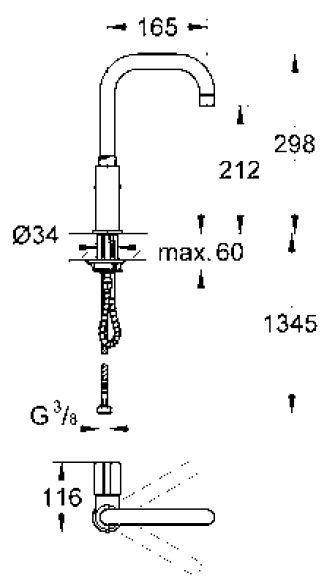 Grohe Red Mono zawór sztorcowy do wody gorącej supersteel 30160DC0