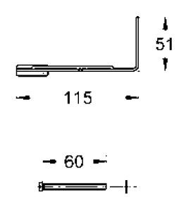 Grohe Rapid SL wspornik napędu 43617000