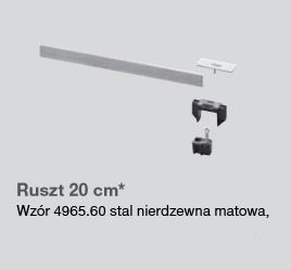 Viega Advantix Vario ruszt 20cm 4965.60 stal szczotkowana 711 832