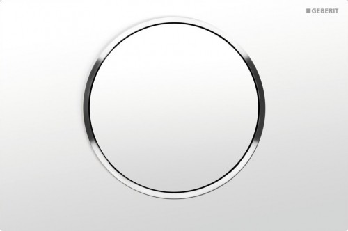 Geberit Sigma 10 przycisk do stelaża WC UP320 biały/chrom błyszczący/biały 115.758.KJ.5