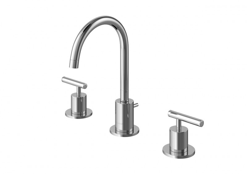 Kohlman Roxin bateria umywalkowa 3-otworowa chrom QB200R