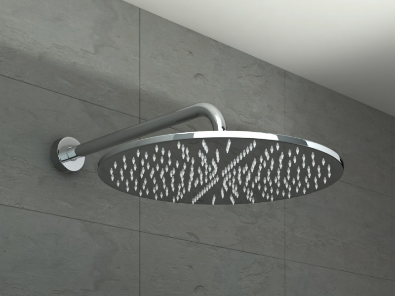 Kohlman R40 deszczownica okrągła 40x40 chrom R40