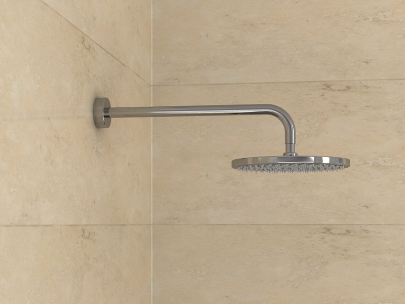 Kohlman R25 deszczownica okrągła 25x25 chrom R25