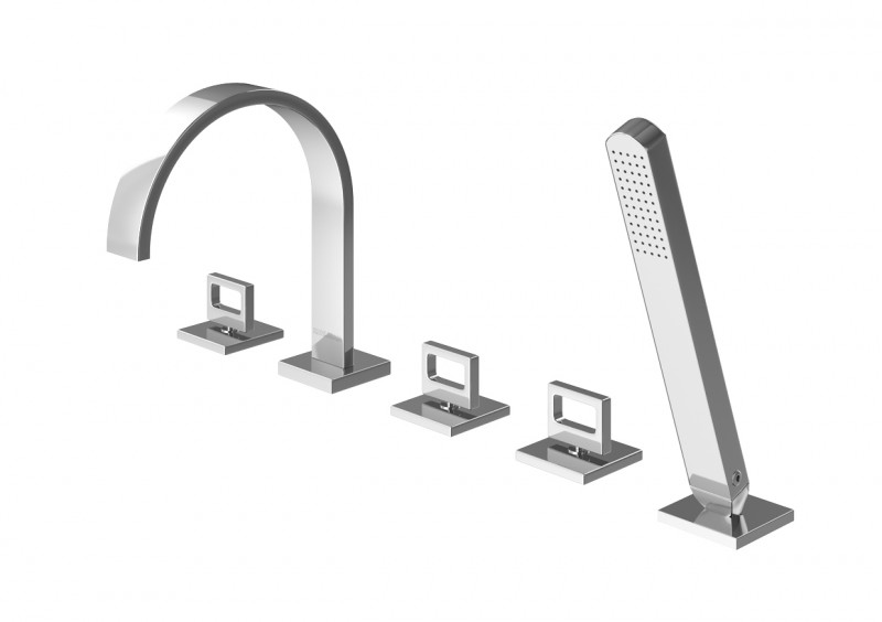 Kohlman Nexen-S bateria wannowa 5-otworowa chrom SQB262U