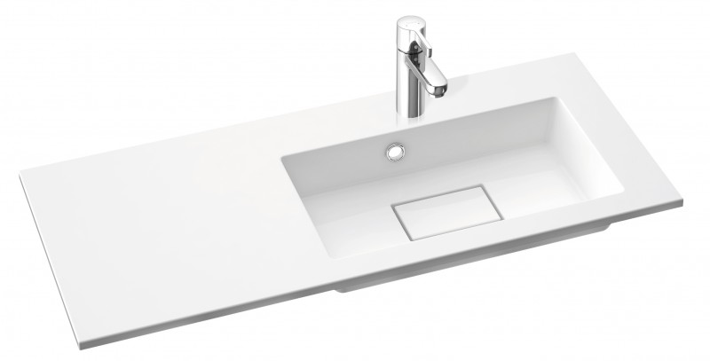 Marmorin Lira 90 umywalka prawa z otworem 90cm Mineralicast 640 090 922 011