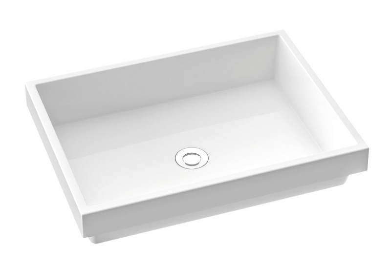 Marmorin Teo 60 umywalka wpuszczana w blat 60cm Mineralicast 649 060 020 010