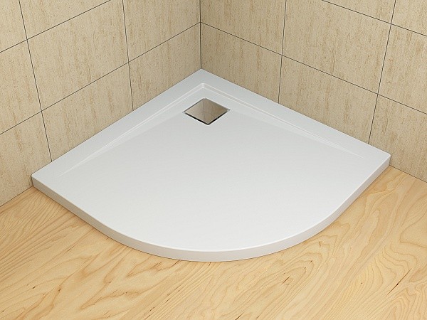 Radaway Argos A brodzik półokrągły płaski 90x90 4AA99-01