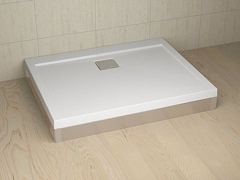 Radaway Argos D brodzik prostokątny płaski do kompletowania z obudową 120x80 4ADN812-02
