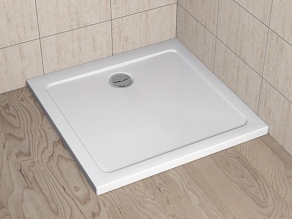 Radaway Doros Plus C brodzik kwadratowy płaski 100x100 SDRPC1010-01