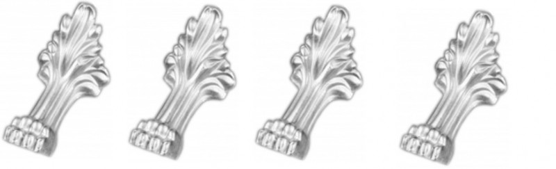 Marmorin Fama nogi do wanny wolnostojącej retro chrom 560016CH