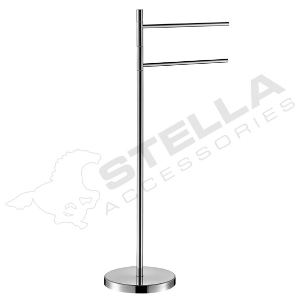 Stella stojak wieszak stojący na ręczniki chrom 19200