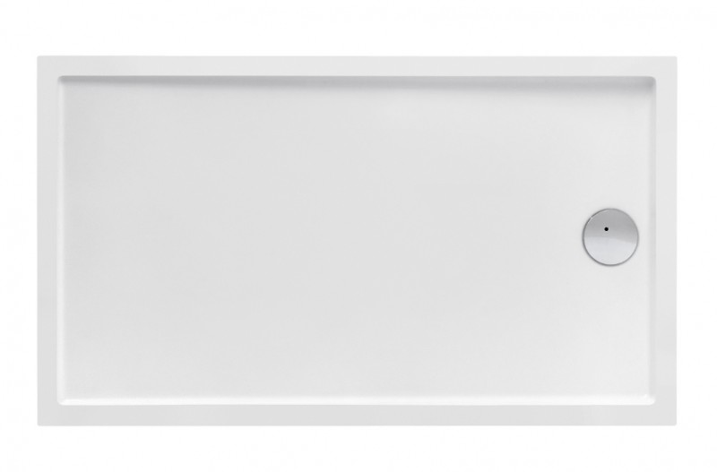 Roca Granada Square Flat brodzik prostokątny 140x80 biały A276263000