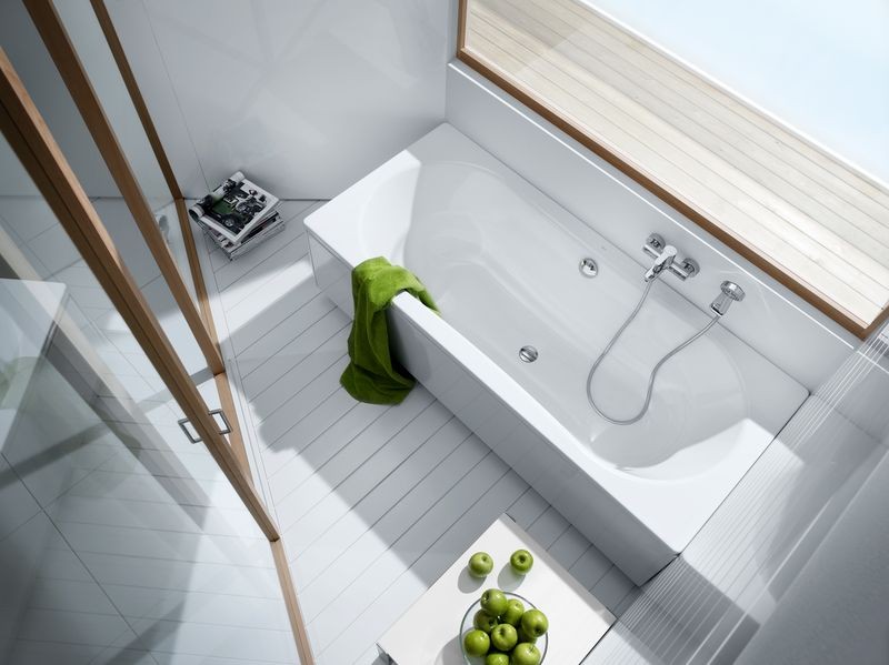 Roca Duo Plus wanna stalowa prostokątna 180x80 A221670000