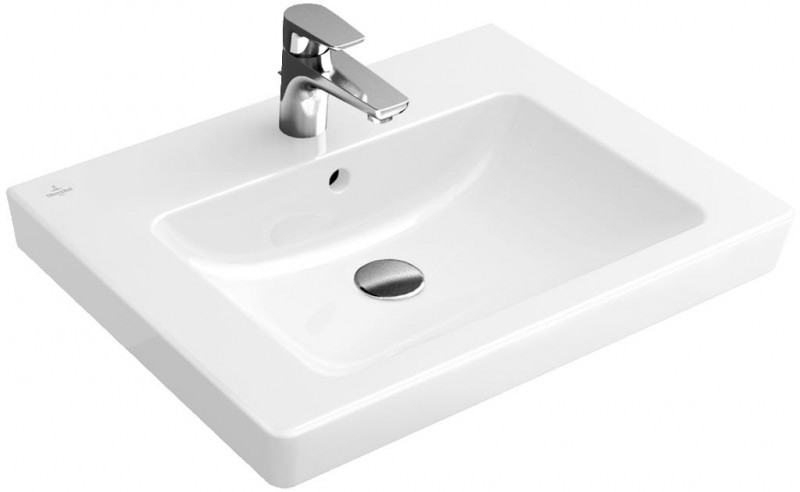 Villeroy&Boch Subway 2.0 umywalka 65cm 65x47 biała weiss alpin ceramicplus 7113KGR1