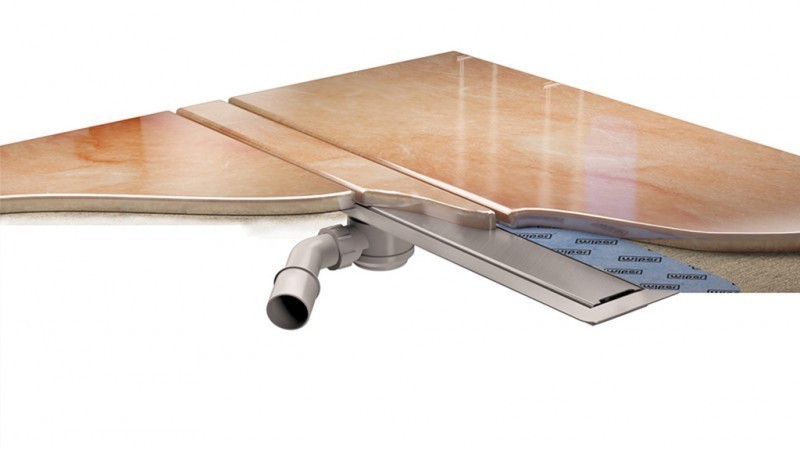 Wiper Invisible odwodnienie liniowe + ruszt 90cm stal