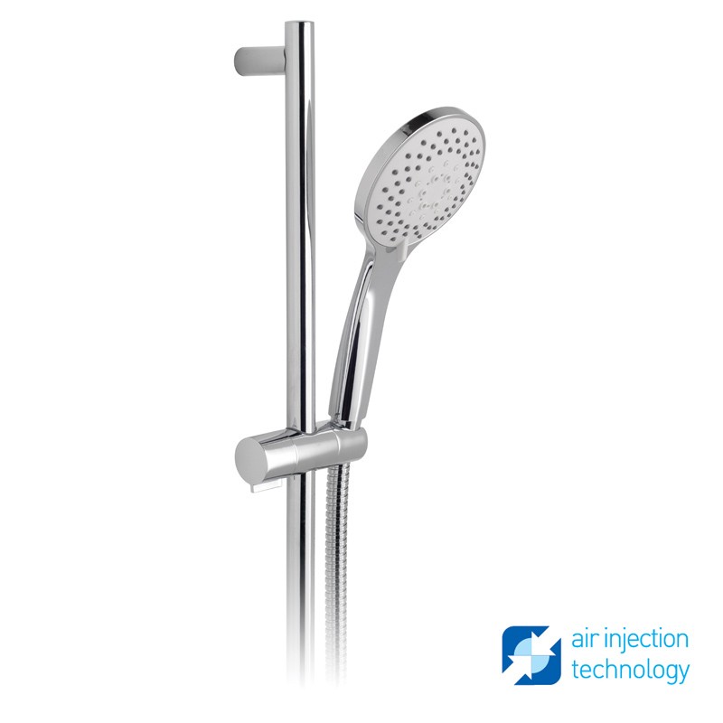 Vado Atmosphere zestaw prysznicowy wielofunkcyjny z technologią napowietrzania wody chrom ATM-MFSRK-C/P