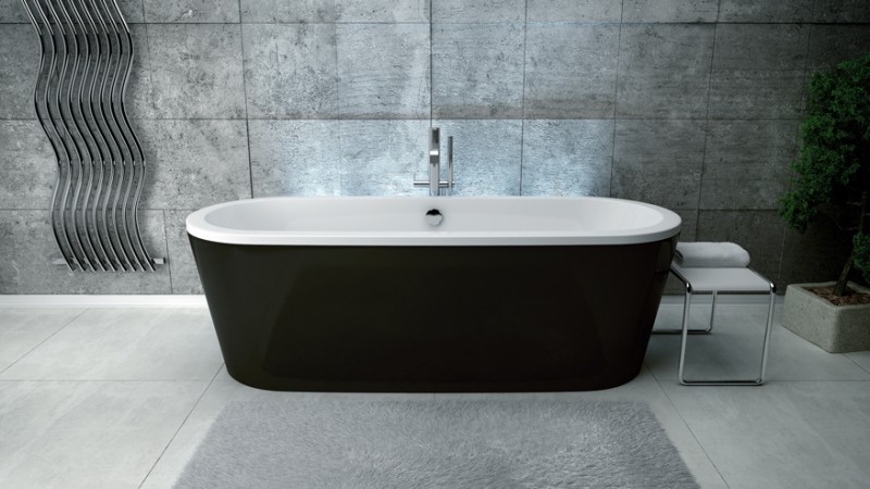 BESCO Victoria wanna wolnostojąca 185x83  biały VICTORIA 185