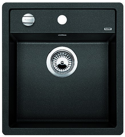 Blanco Dalago 45 Silgranit PuraDur II zlewozmywak granitowy z korkiem automatycznym 1 komora kolor antracyt 517156