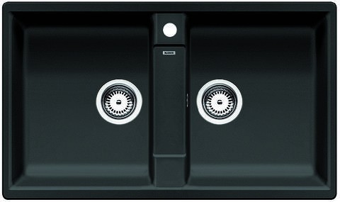Blanco Zia 9 Silgranit PuraDur II zlewozmywak granitowy 2 komory kolor antracyt 516686