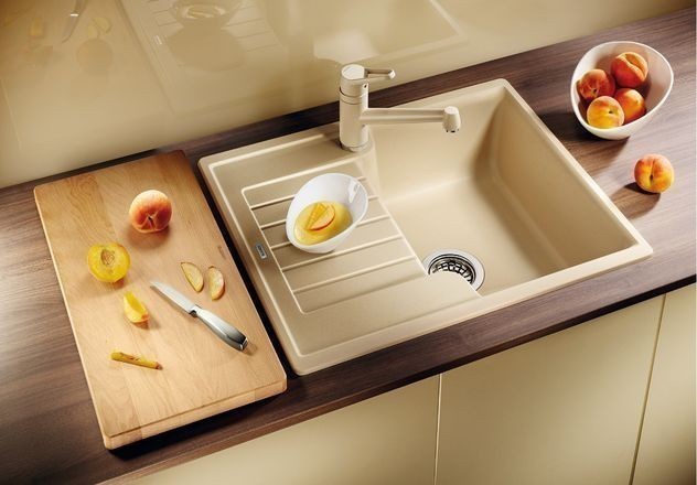 Blanco Zia 40 S Silgranit PuraDur II zlewozmywak granitowy 1 komora z małym ociekaczem kolor antracyt 516918