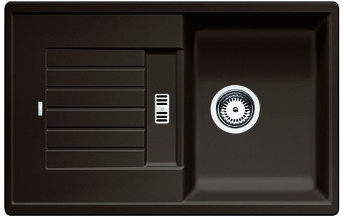 Blanco Zia 45 S Silgranit PuraDur II zlewozmywak granitowy 1 komora z ociekaczem kolor kawowy 515070
