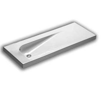 Hatria Grandangolo G-130 umywalka ceramiczna 130 cm Y0XS