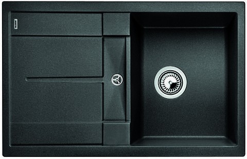 Blanco Metra 45 S Silgranit PuraDur II zlewozmywak granitowy 1 komora z ociekaczem kolor antracyt 513194