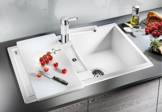 Blanco Metra 45 S Silgranit PuraDur II zlewozmywak granitowy 1 komora z ociekaczem kolor antracyt 513194