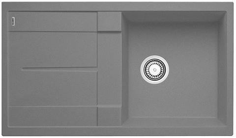 Blanco Metra 5 S Silgranit PuraDur II zlewozmywak granitowy 1 komora z ociekaczem kolor szarość skały 518872