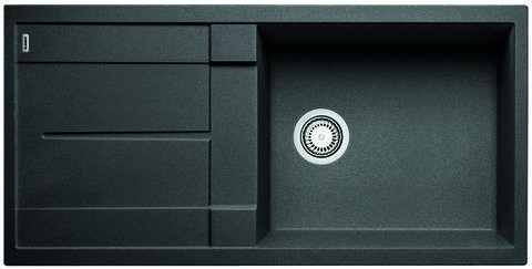 Blanco Metra XL 6 S Silgranit PuraDur II zlewozmywak granitowy 1 komora z ociekaczem kolor antracyt 515142