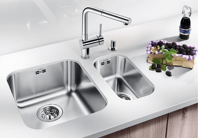 Blanco Supra 340-U komora podwieszana stal szlachetna szczotkowana 518199