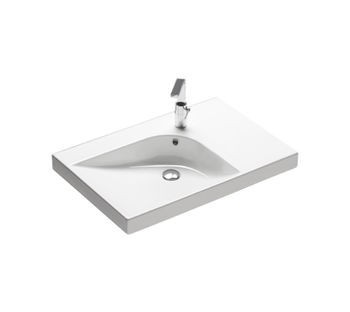 Hatria Grandangolo G-75 umywalka ceramiczna lewa 75cm z 1 otworem YXF9