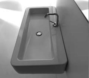 Kerasan Ego umywalka wisząca lub stawiana na blat 90x43 biały 3251