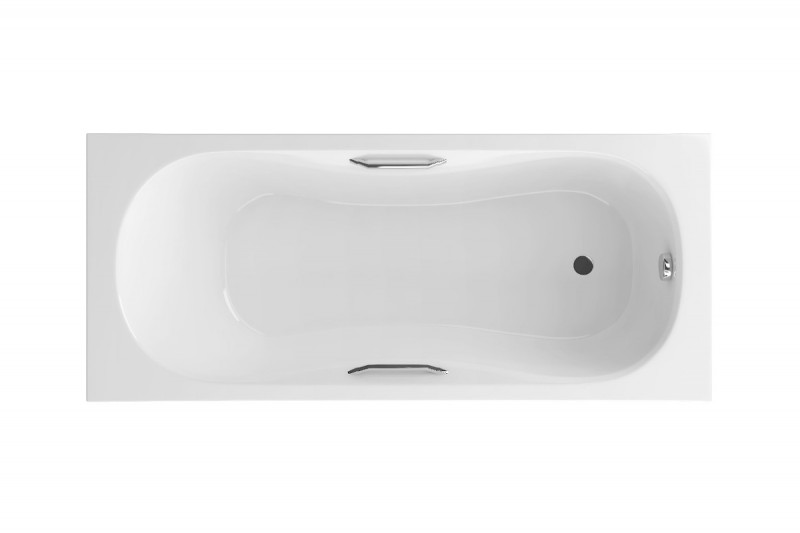 Excellent Clesis Lux wanna prostokątna 170x75 z nogami WAEX.CLE17WHC