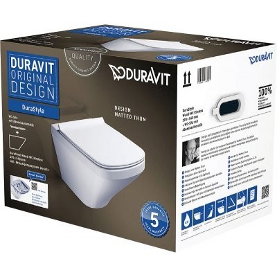 Grohe + Duravit Durastyle Rimless - zestaw 7w1 - kompletny stelaż muszla wisząca + deska wolnoopadająca
