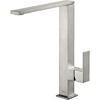 Tres Cuadro Exclusive bateria umywalkowa stal 006.485.01.AC