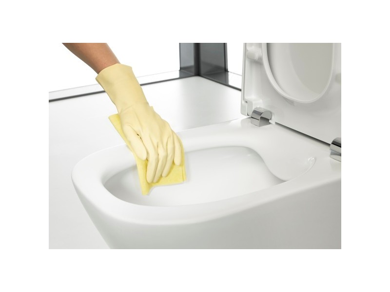 Grohe + Roca Gap RimClean - Zestaw 7w1 - kompletny stelaż + muszla + deska wolnoopadająca wypinalna