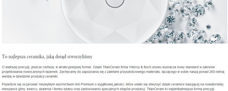 Villeroy&Boch Artis umywalka stojąca na blacie 61cm biała weiss alpin ceramicplus 419861R1