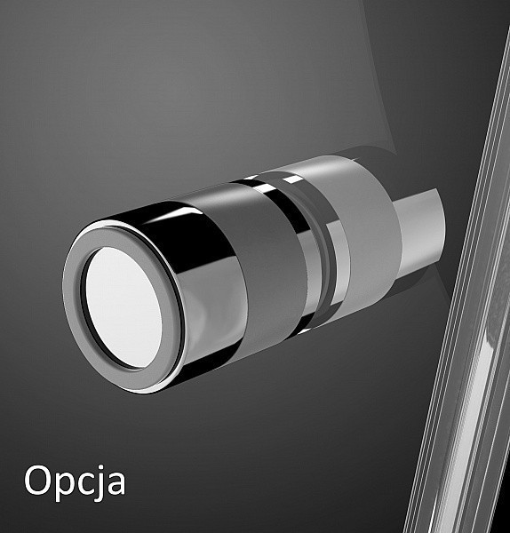 Radaway Essenza New KDD-B kabina prostokątna 100x90 drzwi składane chrom przeźroczyste Easy Clean 385072-01-01L + 385071-01-01R