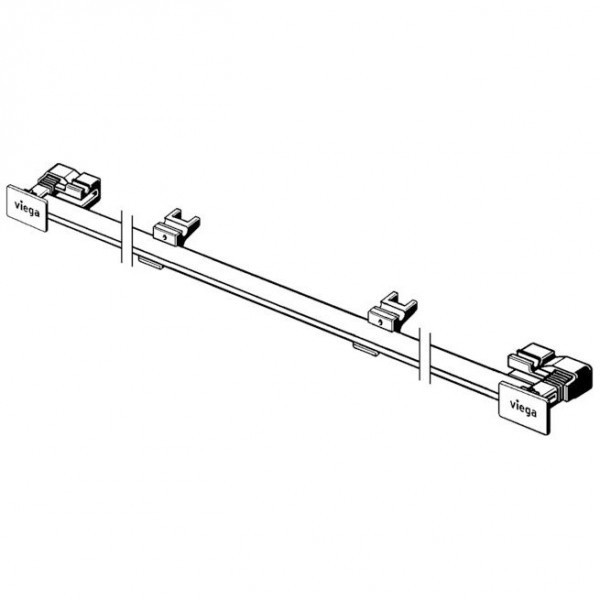 Viega Advantix Vario ruszt odpływu liniowego ściennego SR2 4967.31 stal błyszcząca od 30 do 120 cm 736576