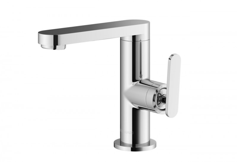 Kohlman Boxine bateria umywalkowa z obrotową wylewką chrom QB100B