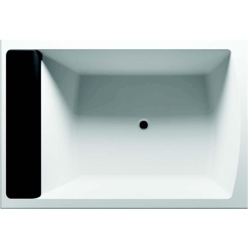 Riho Savona wanna prostokątna z zagłówkiem 190x130 BB79