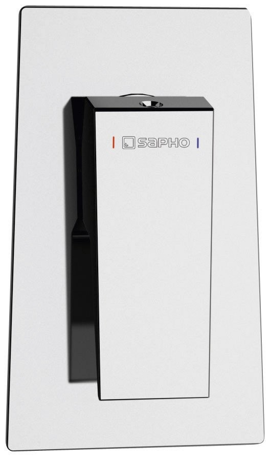 Sapho Morada bateria prysznicowa podtynkowa 1-drożna chrom MR41