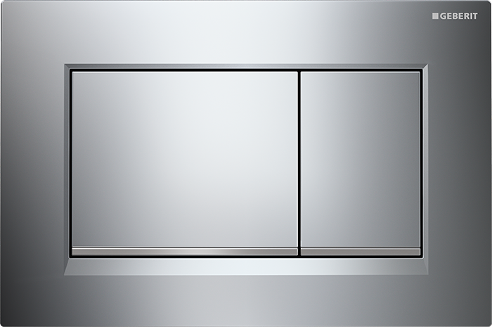 Geberit Sigma 30 przycisk do stelaża chrom błyszczący/chrom mat/chrom błyszczący 115.883.KH.1