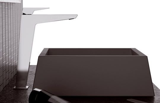 Sapho Morada bateria umywalkowa wysoka chrom MR06